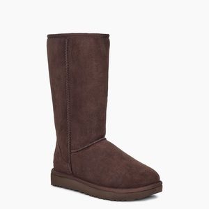 Women’s tall chocolate brown classic ugg boots